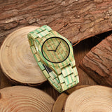 Montre en bois - Color watch