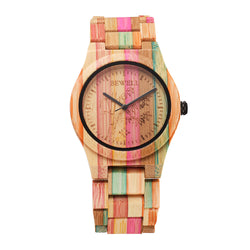 Montre en bois - Color great watch