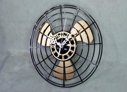 Horloge murale - Ventilateur